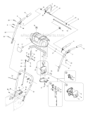 Page D Diagram and Parts List for 31AE6GLF723 2005 Yard Machines Snow Blower